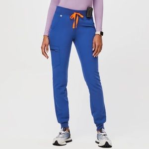 TWO Figs Zamora Jogger Pants in Winning Blue